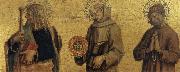 Carlo Crivelli Jakobus of the boy with the Hl. Philippus and Bernhard oil painting picture wholesale